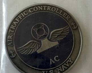 U.S. Navy Air Traffic Controller challenge coin