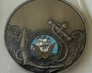 U.S. Navy challenge coin