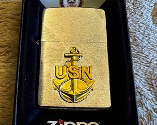 USN Zippo Lighter