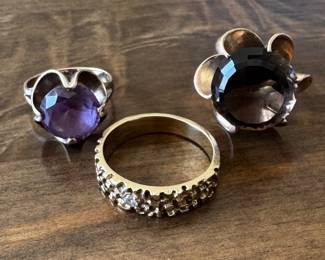 14K Gold Ladies Rings