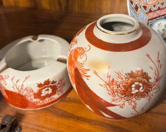 Oriental Themed Porcelain