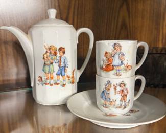 Antique Child's Tea Service