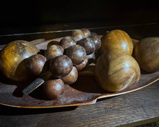 Wooden Fruit