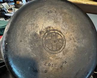 Griswold No. 6 cast iron skillet