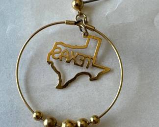 Texas earrings