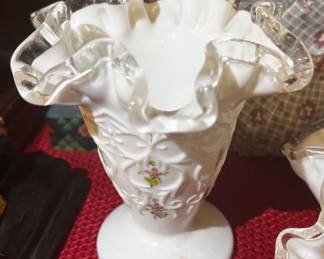 Fenton Glass Vase