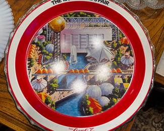 1982 Coca Cola World's Fair Serving Tray