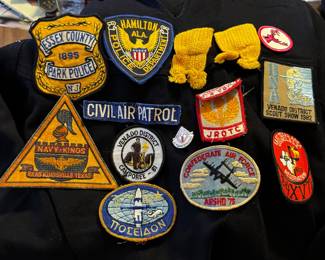 Assorted Patches (Boy Scout, Civil Air Patrol and more)