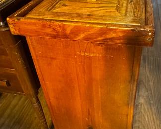 Wooden Bin