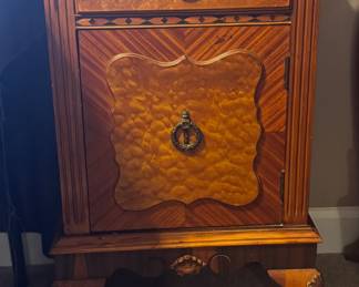 Depression Era Waterfall Night Stand