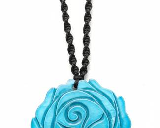 Blue Rose Necklace  Arcane Jinx