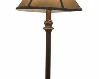 Traditional Table Lamp with Fabric Shade