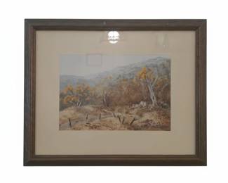 Landscape Watercolor Painting