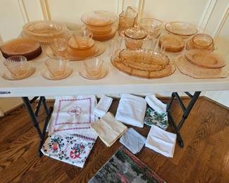 Pink Depression Glass