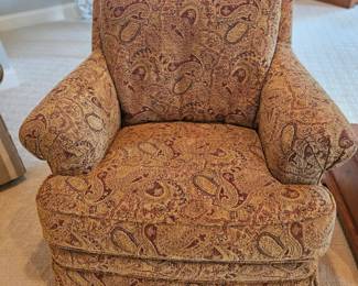 Ethan Allen Chair Matches Leather Sofa