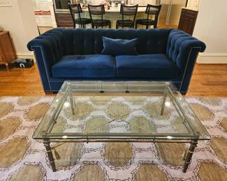 Sofa Marler Tufted Hickory Chair Green Front Furn. Paid 4573.73