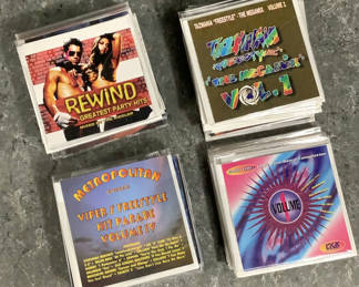 Lot 939: 1990s - 2000 Hip Hop and Dance "Mixtape" Music CDs