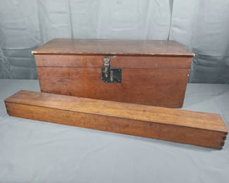Lot 863: Antique Wood Boxes