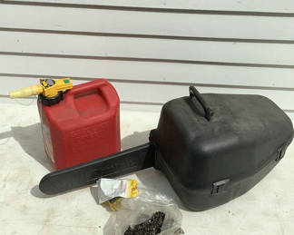 Lot 934: Poulan Wild Thing P4018WT Chainsaw & More