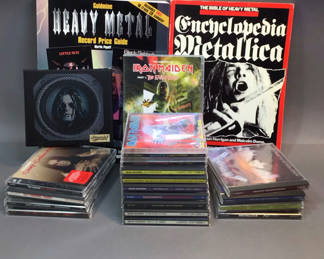 Lot 932: For The Heavy Metal Fan - Ozzy, Maiden, Metallica