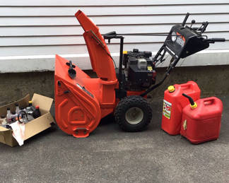 Lot 950: Ariens 8526 Snow Blower & More