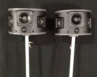 Lot 943: Cambridge SoundWorks S300 Loudspeakers w/ Stands