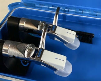 Lot 918: Shure MCC 2000 Hard Case w/ WHLB Cartridges