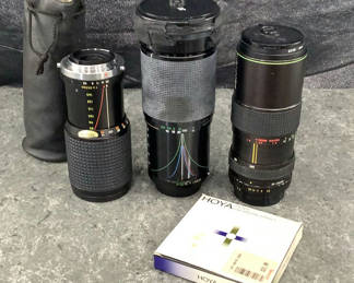 Lot 903: Vivitar, Hanimax, Osawa 80-200 Zoom Lenses