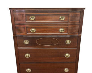 Lot 58: Vintage Five Drawer Chest 