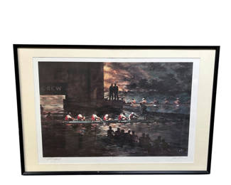 Lot 32: John Gable Titled: Power" Lithograph 3 Feet 1/4'' Artist Proof Pencil Signed