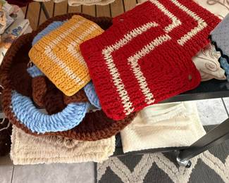Vintage kitchen linens
