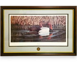 Ducks Unlimited 1994 Signed  Numbered Print Serenity By John Ruthven