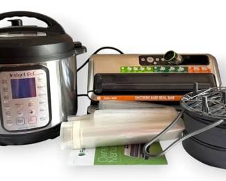 InstantPot, Food Saver Vacuum Sealer, and More