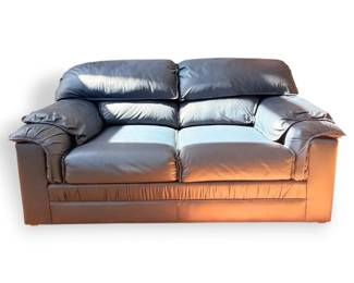 Broyhill Leather Loveseat