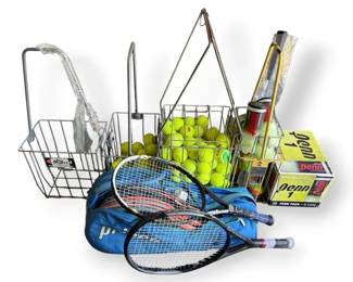 Mystery Tennis Rackets, Balls,  More