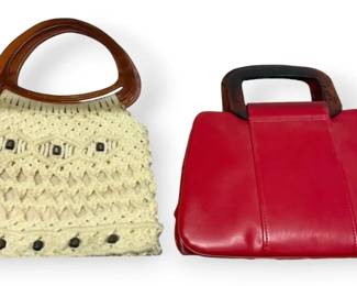 Two Womens Vintage Purses