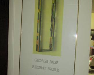 George Page has a lot of art in this sale 
