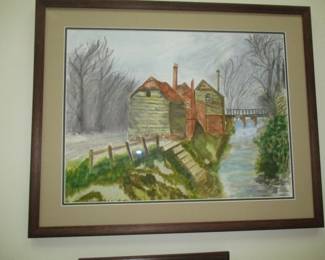 some of the art work = we may not get it all pictured? 