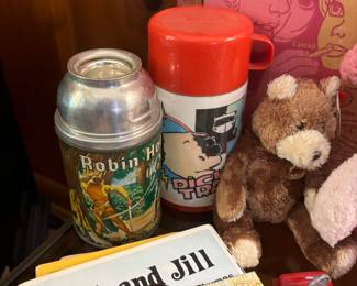 Vintage Robin Hood thermos