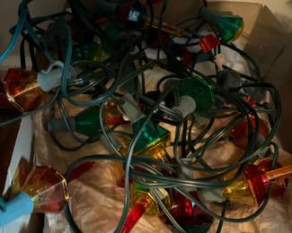 Vintage bubble lights!! They work!