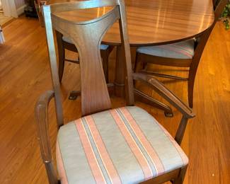 Mid Century Modern Dining Table and Chairs