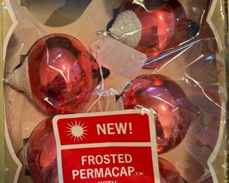 Extremely Rare Shiny Brite ornaments with hooks