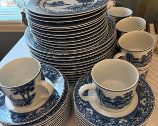 Gumps dish set for 12