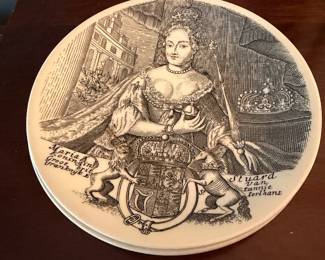 Pair of decorative plates