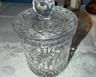 Crystal candy dish