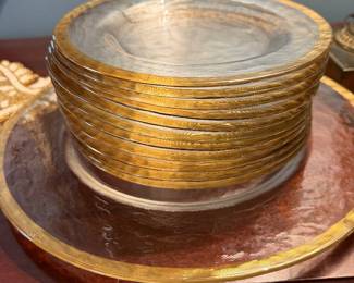 Cake plate with 11 dessert plates