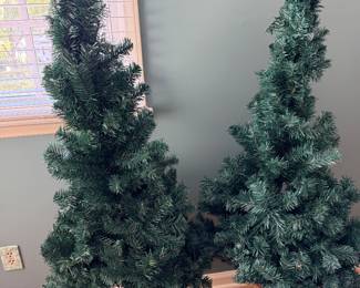 Pair of Christmas trees