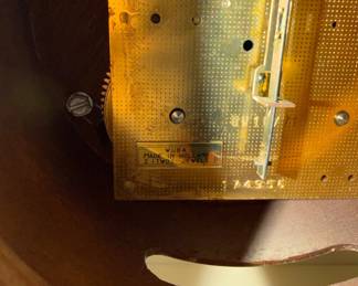 Inside of clock