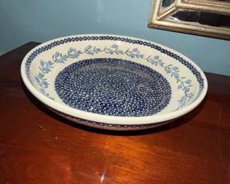 Polish pottery dishes