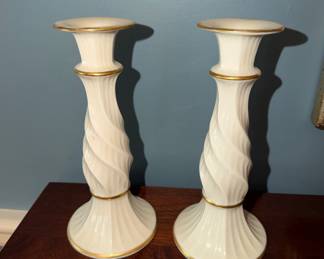 Lenox candlesticks